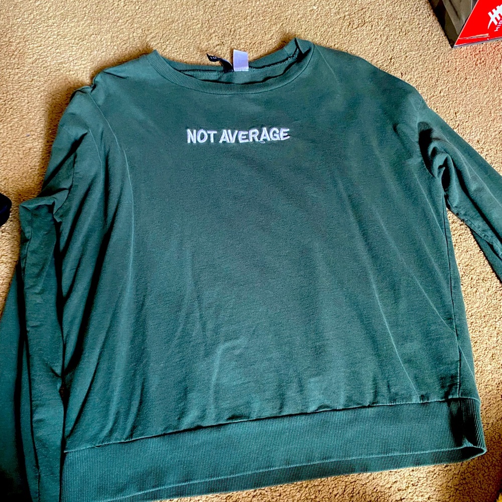 Green crew neck from H&M
